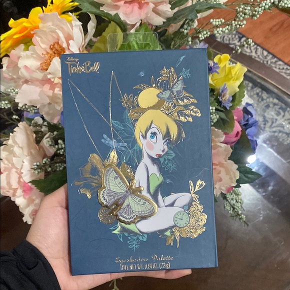 Disney Tinker Bell Eyeshadow Palette - Blue and Gold - Picture 1 of 3